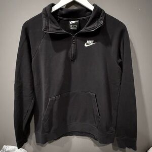 Nike Black Half-Zip Sweatshirt